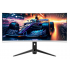 Monitor Gamer Curvo Balam Rush Extreme Earth MGX34C LED 34", 3440x1440 Ultra Wide Quad HD, FreeSync, 144Hz, HDMI/DisplayPort, Blanco ― Abierto  1