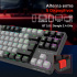 Teclado Gamer Balam Rush Level Pro GK990 LED RGB TKL, Teclado Mecánico, Óptico, Inalámbrico, RF Inalámbrico/Bluetooth, Negro, Español - Imagen adicional 3