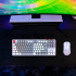 Teclado Gamer Balam Rush Level Pro GK990 LED RGB TKL, Teclado Mecánico, Óptico, Inalámbrico, RF Inalámbrico/Bluetooth, Negro, Español - Imagen adicional 6