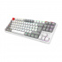 Teclado Gamer Balam Rush Level Pro GK990 LED RGB TKL, Teclado Mecánico, Outemu Red, Inalámbrico, RF Inalámbrico/Bluetooth, Blanco, Español - Imagen adicional 3