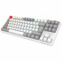 Teclado Gamer Balam Rush Level Pro GK990 LED RGB TKL, Teclado Mecánico, Outemu Red, Inalámbrico, RF Inalámbrico/Bluetooth, Blanco, Español - Imagen adicional 7