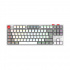 Teclado Gamer Balam Rush Level Pro GK990 LED RGB TKL, Teclado Mecánico, Outemu Red, Inalámbrico, RF Inalámbrico/Bluetooth, Blanco, Español