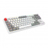 Teclado Gamer Balam Rush Level Pro GK990 LED RGB TKL, Teclado Mecánico, Outemu Red, Inalámbrico, RF Inalámbrico/Bluetooth, Blanco, Español - Imagen adicional 2