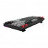 Teclado Gamer Balam Rush Level Pro GK990 LED RGB TKL, Teclado Mecánico, Outemu Red, Inalámbrico, RF Inalámbrico/Bluetooth, Negro, Español - Imagen adicional 4