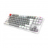 Teclado Gamer Balam Rush Level Pro GK990 LED RGB TKL, Teclado Mecánico, Outemu Red, Inalámbrico, RF Inalámbrico/Bluetooth, Blanco, Español - Imagen adicional 3