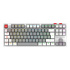 Teclado Gamer Balam Rush Level Pro GK990 LED RGB TKL, Teclado Mecánico, Outemu Red, Inalámbrico, RF Inalámbrico/Bluetooth, Blanco, Español - Imagen adicional 2