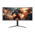 Monitor Gamer Curvo Balam Rush BR-940733 LED 34", 3440x1440 Ultra Wide Quad HD, G-Sync/FreeSync, 165Hz, HDMI/DisplayPort, Bocinas Integradas, Negro   1