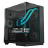 Gabinete Balam Rush Tank Majestic 7600, Midi-Tower, ATX/Micro-ATX/Mini-ITX, USB 2.0/3.0, sin Fuente, 5 Ventiladores Instalados, Negro