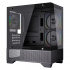 Gabinete Balam Rush Tank Perform 3200, Mini-Tower, Micro-ATX/Mini-ITX, USB 2.0, sin Fuente, 3 Ventiladores Instalados, Negro   1
