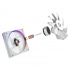 Ventilador Balam Rush Eolox Bora-R EXB85R, 120mm, 1600RPM, ARGB, Blanco  2
