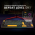 Teclado Gamer Balam Rush Defeat Level GK3 LED RGB 90%, Teclado Mecánico, KTT Cream Yellow Pro, Inalámbrico, USB/RF Inalámbrico/Bluetooth, Multicolor, Español - Imagen adicional 4