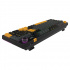 Teclado Gamer Balam Rush Defeat Level GK3 LED RGB 90%, Teclado Mecánico, KTT Cream Yellow Pro, Inalámbrico, USB/RF Inalámbrico/Bluetooth, Multicolor, Español - Imagen adicional 1