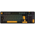 Teclado Gamer Balam Rush Defeat Level GK3 LED RGB 90%, Teclado Mecánico, KTT Cream Yellow Pro, Inalámbrico, USB/RF Inalámbrico/Bluetooth, Multicolor, Español