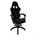 Balam Rush Silla Gamer Power Rush V2, hasta 120kg, Negro/Rojo  2
