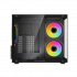 Gabinete Balam Rush Tank Glow Plus 3700, Mini-Tower, Micro-ATX/Mini-ITX, USB 2.0/3.0, sin Fuente, 3 Ventiladores Instalados, Negro - Imagen adicional 4