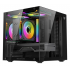Gabinete Balam Rush Tank Glow Mini 3500, Mini-Tower, Micro-ATX/Mini-ITX, USB 2.0/3.0, sin Fuente, 3 Ventiladores Instalados, Negro - Imagen adicional 1