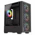 Gabinete Balam Rush NITROX EDGE AIRCOOL 4700A, Mini-Tower, Micro-ATX/Mini-ITX, USB 2.0/3.0, sin Fuente, 4 Ventiladores Instalados, Negro