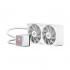 Balam Rush ryo Prism 240 Ice Enfriamiento Líquido para CPU, 2x 120mm, hasta 2550RPM, Blanco  3