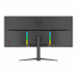 Monitor Gamer Curvo Balam Rush Cosmos Arcus MCA34X IPS 34", 3440x1440 Ultra Wide Quad HD, G-Sync/FreeSync, 165Hz, HDMI/DisplayPort, Bocinas Integradas, Negro - Imagen adicional 3