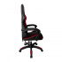 Balam Rush Silla Gamer Power Rush V2, hasta 120kg, Negro/Rojo  3