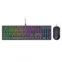 Kit Gamer de Teclado y Mouse Balam Rush Fusion Vanguard 100% CKG690, Alámbrico, USB, Negro, Español
