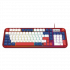 Teclado Gamer Balam Rush Warstrike Gunda KG500G LED RGB 96%, Alámbrico, USB, Multicolor, Español