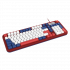 Teclado Gamer Balam Rush Warstrike Gunda KG500G LED RGB 96%, Alámbrico, USB, Multicolor, Español - Imagen adicional 1