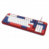 Teclado Gamer Balam Rush Warstrike Gunda KG500G LED RGB 96%, Alámbrico, USB, Multicolor, Español - Imagen adicional 2