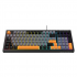 Teclado Gamer Balam Rush Balrak Plus KG480 LED 96%, Alámbrico, USB, Multicolor, Español - Imagen adicional 1