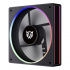 Ventilador Balam Rush Eolox Bora-R EXB85R, 120mm, 1600RPM, RGB, Negro  2