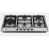 Base Estufa WP3040S, 5 Quemadores, Gris