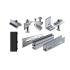 Basel Juego de Montaje para Panel Solar KITBASEL1X8, Aluminio