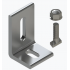 Basel Soporte de Montaje para Panel Solar N00002, Aluminio/Acero