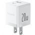 Baseus Cargador de Pared P10111609213-00, 20W, 12V, 1 x USB-A 1 x USB-C