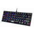 Teclado Gamer Basher BASH-1002 LED RGB 60%, Teclado Mecánico, Membrana, Alámbrico, USB, Negro, Español  2