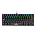 Teclado Gamer Basher BASH-1002 LED RGB 60%, Teclado Mecánico, Membrana, Alámbrico, USB, Negro, Español  1