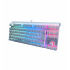 Teclado Gamer Batauro Aurbac LED RGB Tenkeyless (TKL), Teclado Mecánico, Gateron Red, Alámbrico, USB, Blanco, Español   1