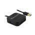 Batauro Hub USB-A Macho - 4x USB 3.0 Hembra, Negro  4