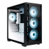Gabinete Batauro Lander, Midi-Tower, Micro-ATX, USB 2.0/3.0, sin Fuente, 4 Ventiladores Instalados, Negro/Blanco  1