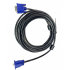 Beeper Cable VGA (D-Sub) Macho - VGA (D-Sub) Macho, 5 Metros, Negro  1