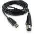 Behringer Cable AUX XLR Hembra - USB Macho, 5 Metros, Negro  2