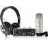 Behringer Sistema de Grabación U-PHORIA STUDIO, incluye Micrófono, Audífonos e Interfaz de Audio USB  1