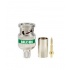 Belden Conector Coaxial BNC Macho - N Hembra, Plata - 3 Piezas  1