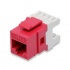 Belden Jack de Red Cat6a, RJ-45, Rojo  1