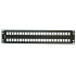 Belden Panel de Parcheo Cat5e/Cat6, 48 Puertos RJ-45, 2U, Negro  1