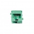 Belden Jack de Red Cat6a, RJ-45, Verde  1
