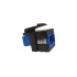 Belden Conector OM3 SC, Negro/Aqua  1