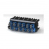 Belden Módulo de 12 Adaptadores Fibra Óptica LC Dúplex, OS2, Negro/Azul  1