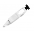Panduit Conector de Fibra Óptica SC OM3 Simplex, Blanco  1