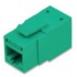 Belden Jack de Red Cat6a UTP, RJ-45, Verde  1